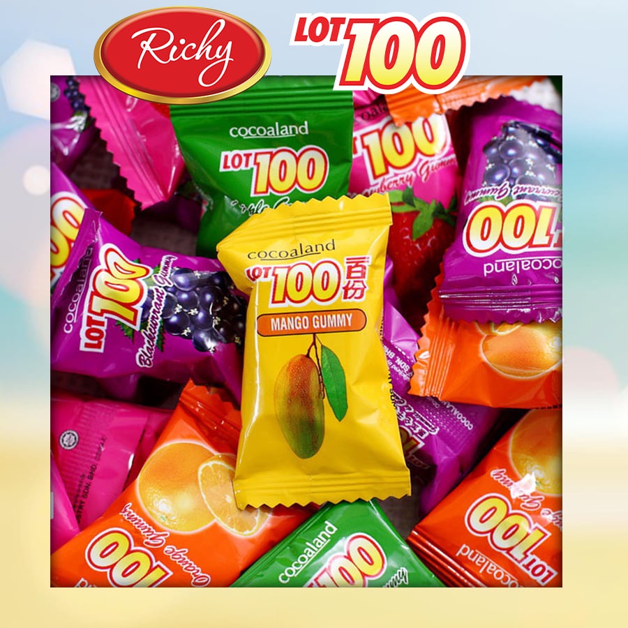 Kẹo LOT 100 Cocoaland tổng hợp gói 320g