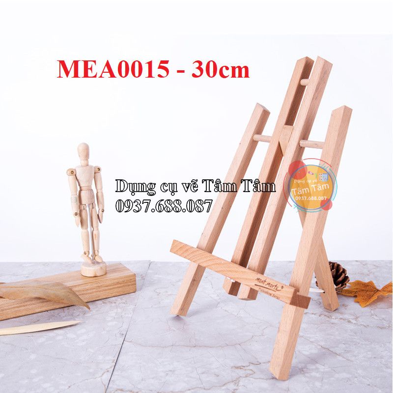 Giá vẽ 3 tấc / 4 tấc Mont Marte  MEA0014/ MEA00 15-  Giá vẽ gỗ để bàn