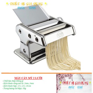 Máy cán mì 3 lưỡi, Máy cán mỳ 2 lưỡi