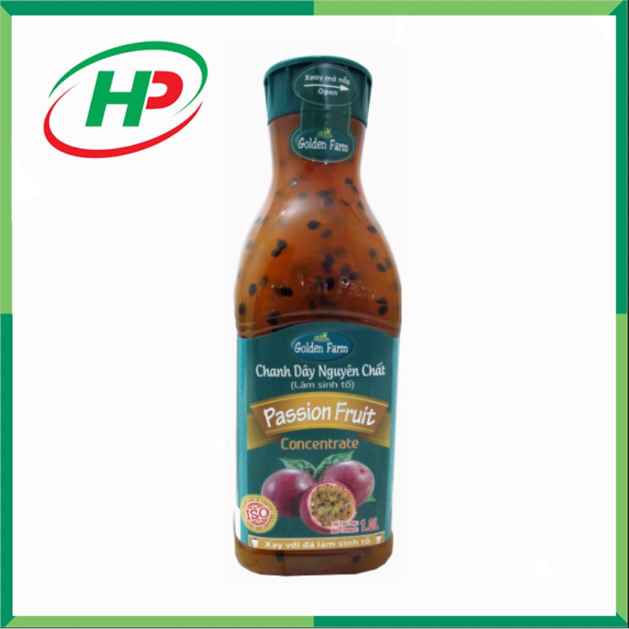 Sinh tố GOLDEN FARM Chanh Dây 1L - SP010287