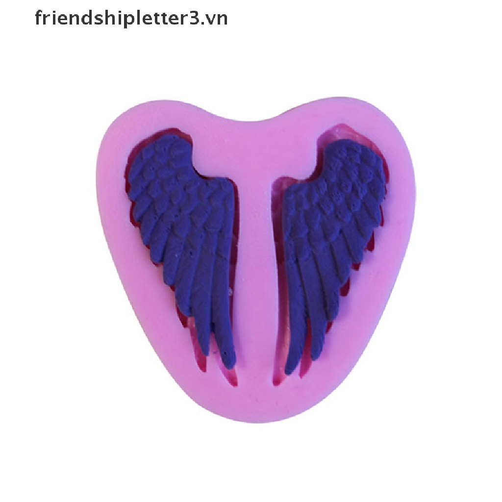 Khuôn Làm Bánh Chất Liệu Silicone Hình Đôi Cánh Thiên Thần