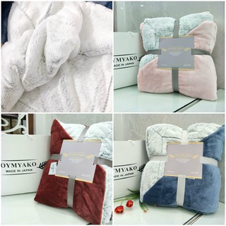 Chăn lông thỏ hàng nội địa Nhật bản OYMYAKO