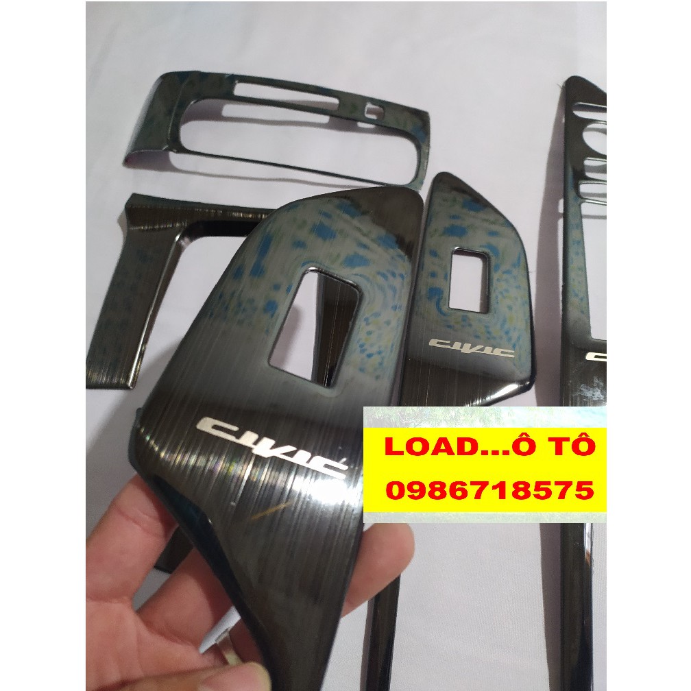 Ốp Nội Thất Titan Honda Civic 2022-2018 cao cấp