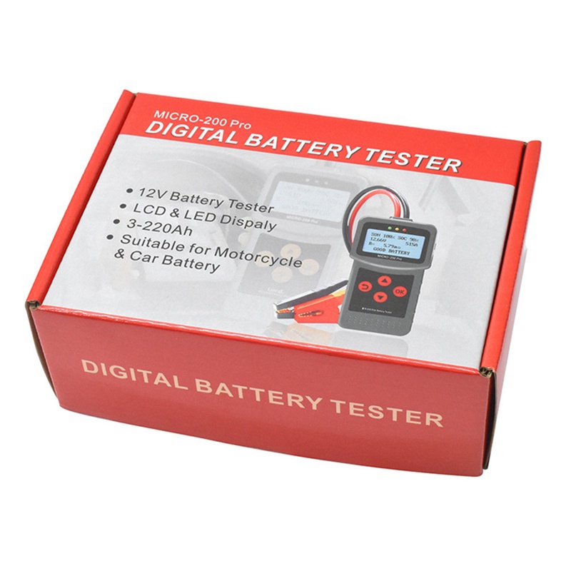 Dụng Cụ Kiểm Tra Pin Xe Hơi Unnyt Micro-200 Pro 12V