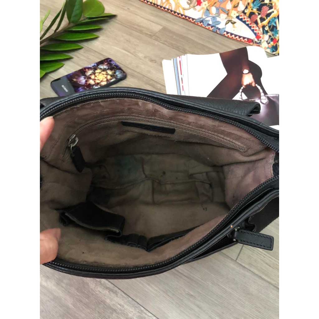 Túi đeo chéo nam hiệu Balenciaga Paris da thật