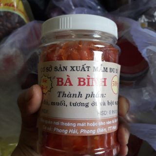 Mắm Huế( cà, đu đủ,ớt) ngon mê ly 480gr