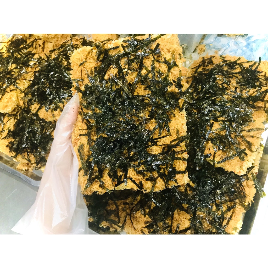 1kg 4 gói cơm cháy chà bông rong biển