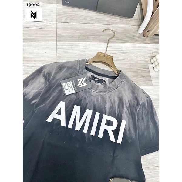 Bộ Cộc Tay Mặc Hè Nam Cotton Loang Màu AMIRI