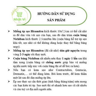 Miếng dán ép sẹo lồi ECLAR PLASTER (HISAMITSU Nhật bản)-Bản thiết kế mớil
