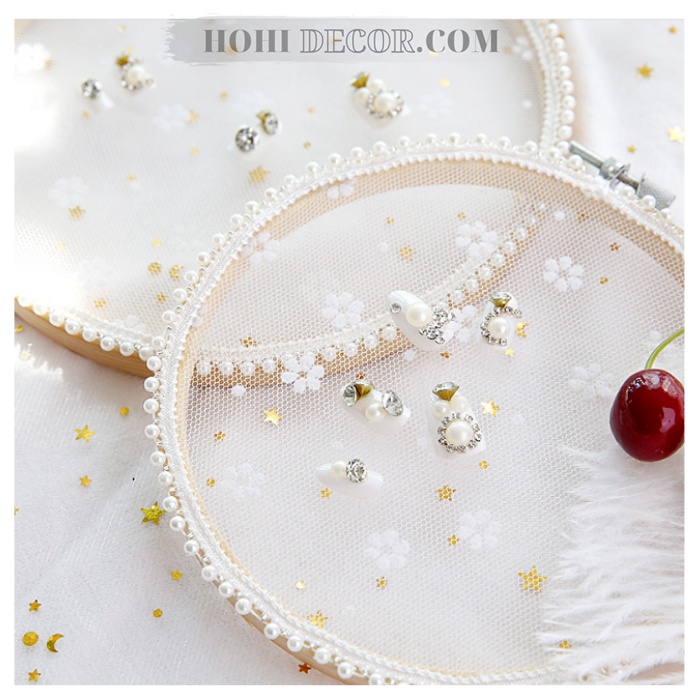 Khung Thêu Handmade Trang Trí Chụp Ảnh Nail, Mỹ Phẩm, Trang Sức - Shop Hohi Decor
