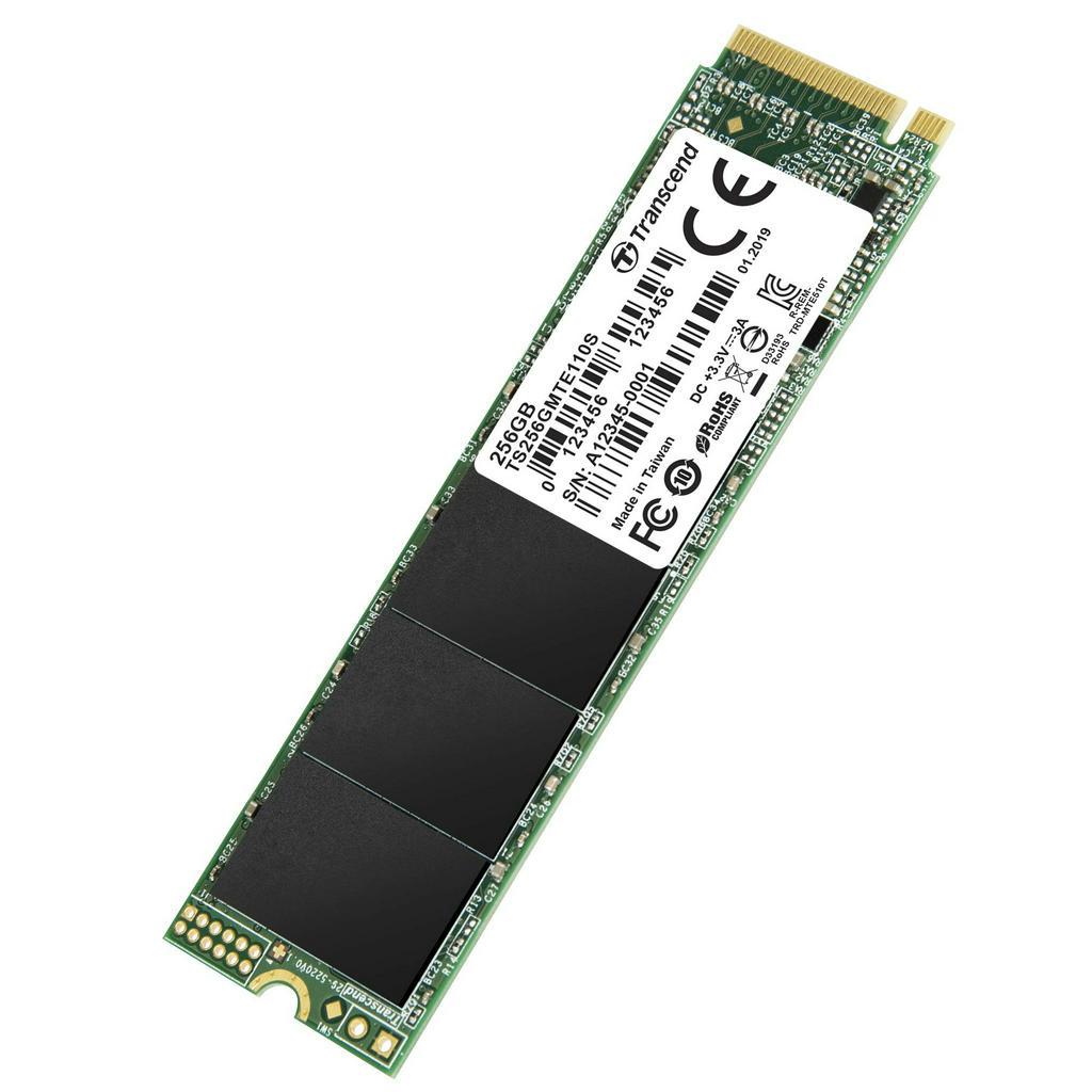 Ổ cứng SSD Transcend M.2 2280, Gen3x4, 3D TLC, up to 2,500/1,700 MB/s, DRAM-less, up to 800 TBW - Bảo hành 5 năm chính h
