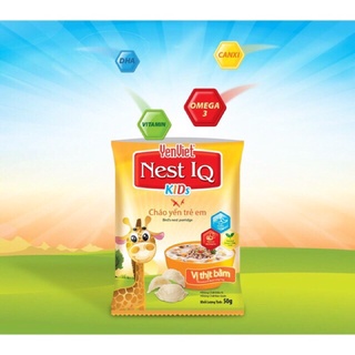 CHÁO YẾN YENVIET TRẺ EM VỊ THỊT BẰM 50grx30 gói