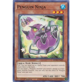 Thẻ bài Yugioh - TCG - Penguin Ninja / BODE-EN025'