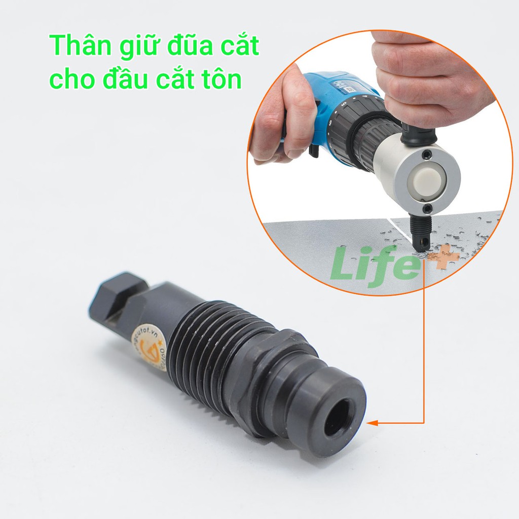 Thân giữ đũa cắt của đầu cắt tôn, bao đầu cắt tôn