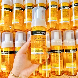 Sữa Rửa Mặt Neutrogena Calme Curcuma Mousse Nettoyante 150ml