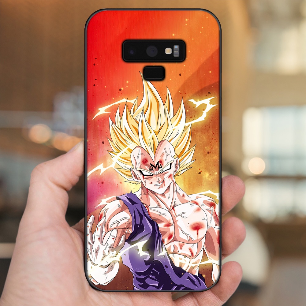 Ốp lưng Samsung Note 9 viền đen in hình Vegeta Dragon Ball