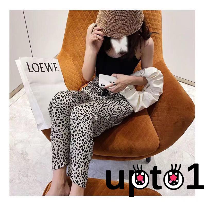 [Mã FASHIONT4WA2 giảm 10K đơn 50K] Quần Dài Nữ Lưng Cao Họa Tiết Da Báo Thời Trang | BigBuy360 - bigbuy360.vn