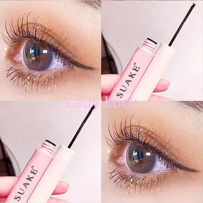 Mascara Đầu Cọ Nhỏ Chuốt Mi Dài Và Cong Tự Nhiên Chống Mồ Hôi Dễ Lên Màu