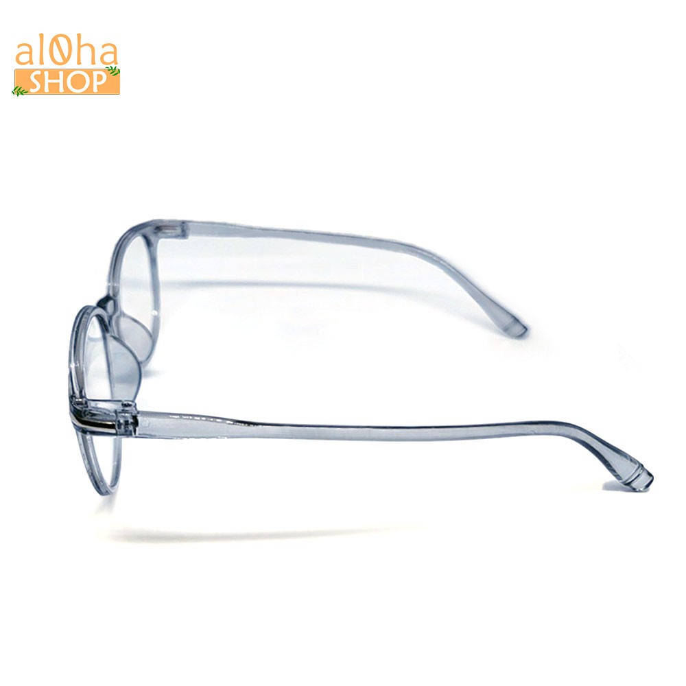 Mắt kính thời trang chống tia bức xạ UV, chống bụi gọng nhựa tròn K012 unisex nam nữ style giả cận, phong cách tri thức