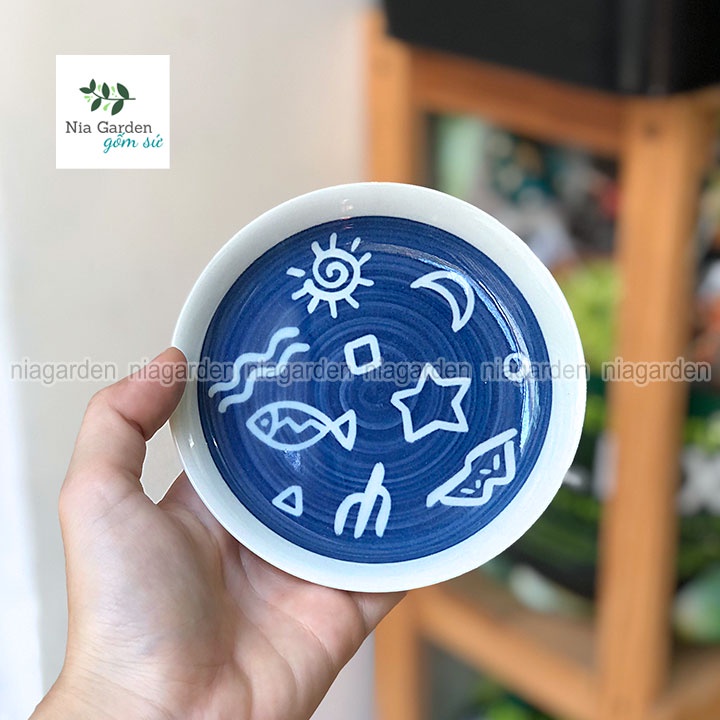 Đĩa sứ nhỏ dễ thương trang trí - GS3