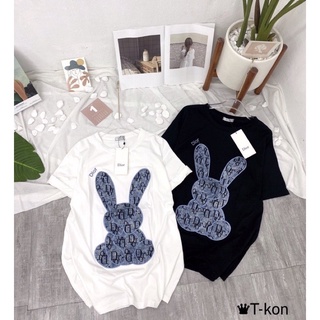 Áo phông thỏ dior sp chốt live