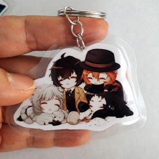 Móc khóa anime Bungou Stray Dogs (Mẫu 3)