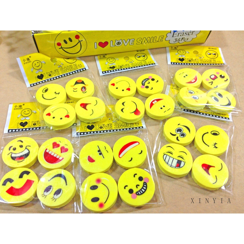 Cục Tẩy Hình Mặt Cười Xinh Xắn Dễ thương