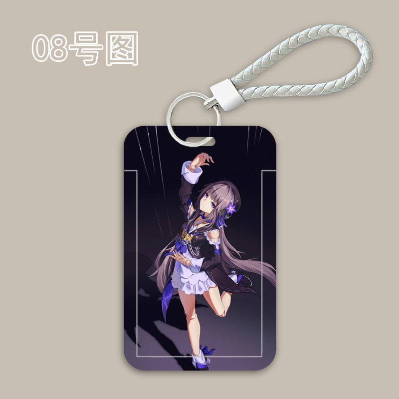 Honkai: Star Rail Card Sleeve Honkai Impact 3 Name Tag New March 7th Case Student Bus Card Game ID Sleeve Anime Lanyard Trailblazer
