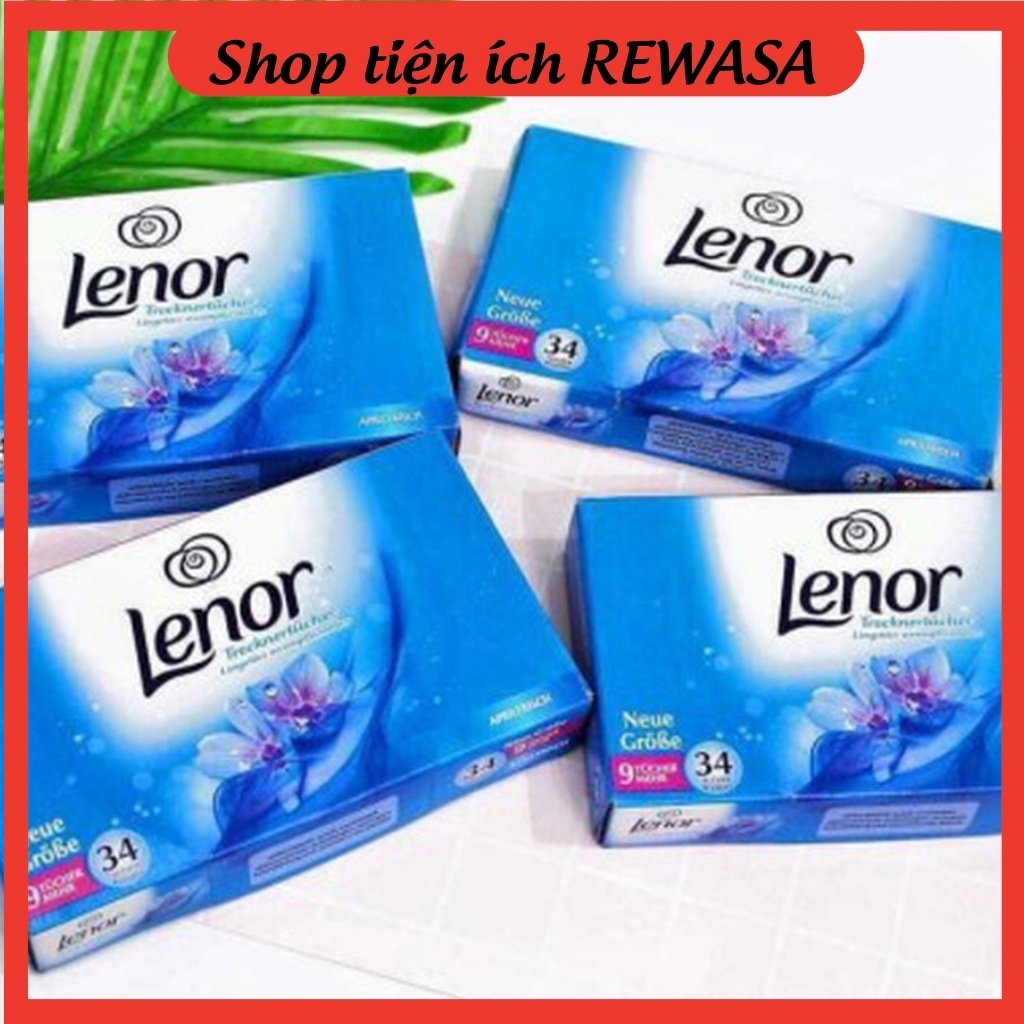 Giấy thơm quần áo Lenor 34 tờ Hàng Đức