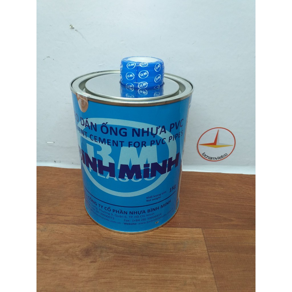 Keo dán ống nhựa Pvc Bình Mình _ hủ 1kg