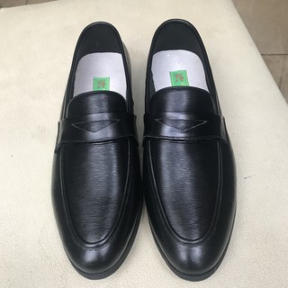 Giày Mọi Nam Da Bò D28- Đen