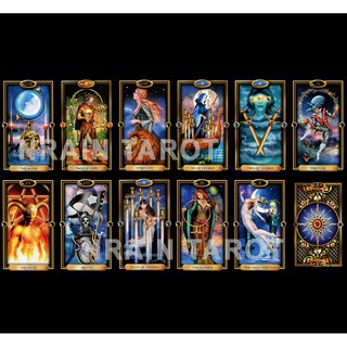 Bộ bài tarot Gilded~6,8x11,6 cm-bài Việt Nam chất lượng tốt