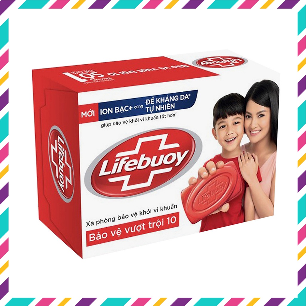 Xà bông cục Lifebuoy bảo vệ vượt trội 90g