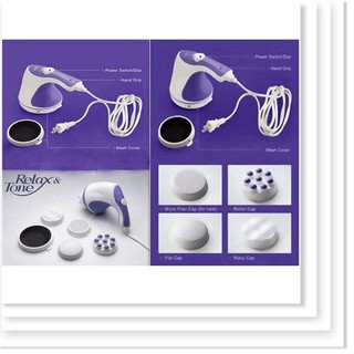 Máy Massage Cầm Tay Relax & Spin Tone 5 Đầu