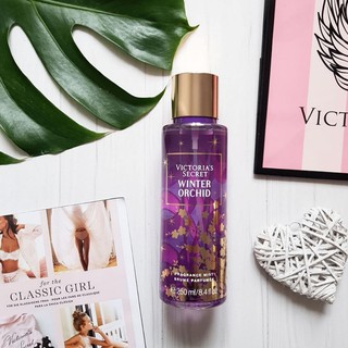 [𝐅𝐞𝐦𝐦𝐢𝐞💝] Xịt thơm toàn thân body mist Victoria’s Secret Winter Orchid 250ml 💘Chính Hãng💘