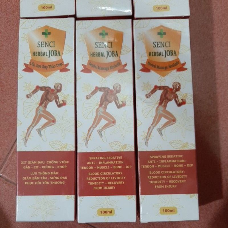 SENCI HERBAL JOBA – XOA BÓP THẢO DƯỢC