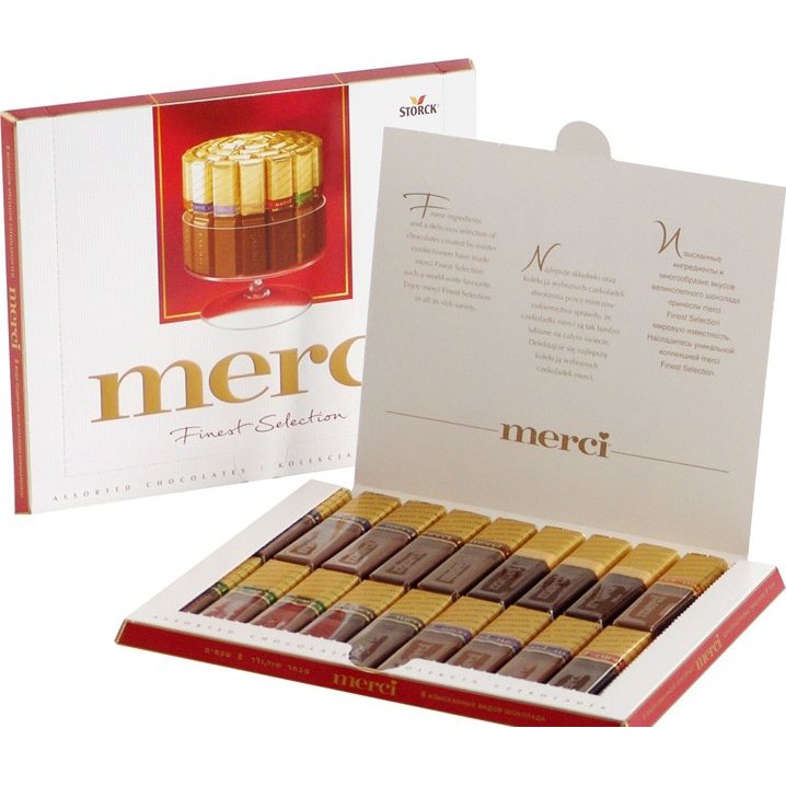 Kẹo Socola Storck Merci Finest Selection 250g