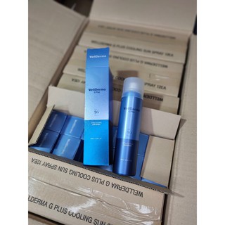Xịt chống nắng mát lạnh wellderma hàn quốc