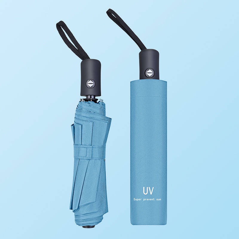 Dù để che nắng ô gấp nam và nữ CN ô chống UV sinh đôi lớn của nhãn hiệu baro hai mục đích tự động