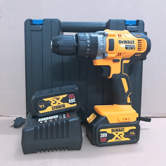 MÁY KHOAN PIN DEWALT 38V CHẠY THAN ( HÀNG CHẤT LƯỢNG)