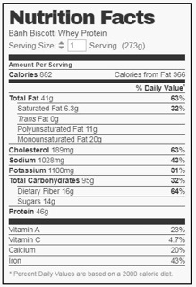 Bánh Whey Protein