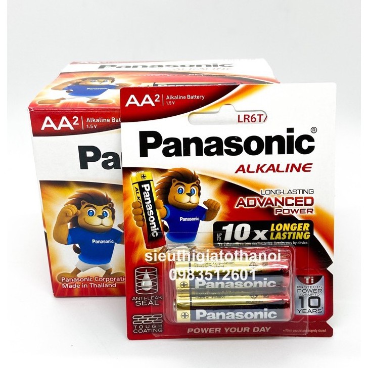 Pin AA / Pin AAA / 9V Panasonic Ankaline 1,5 V