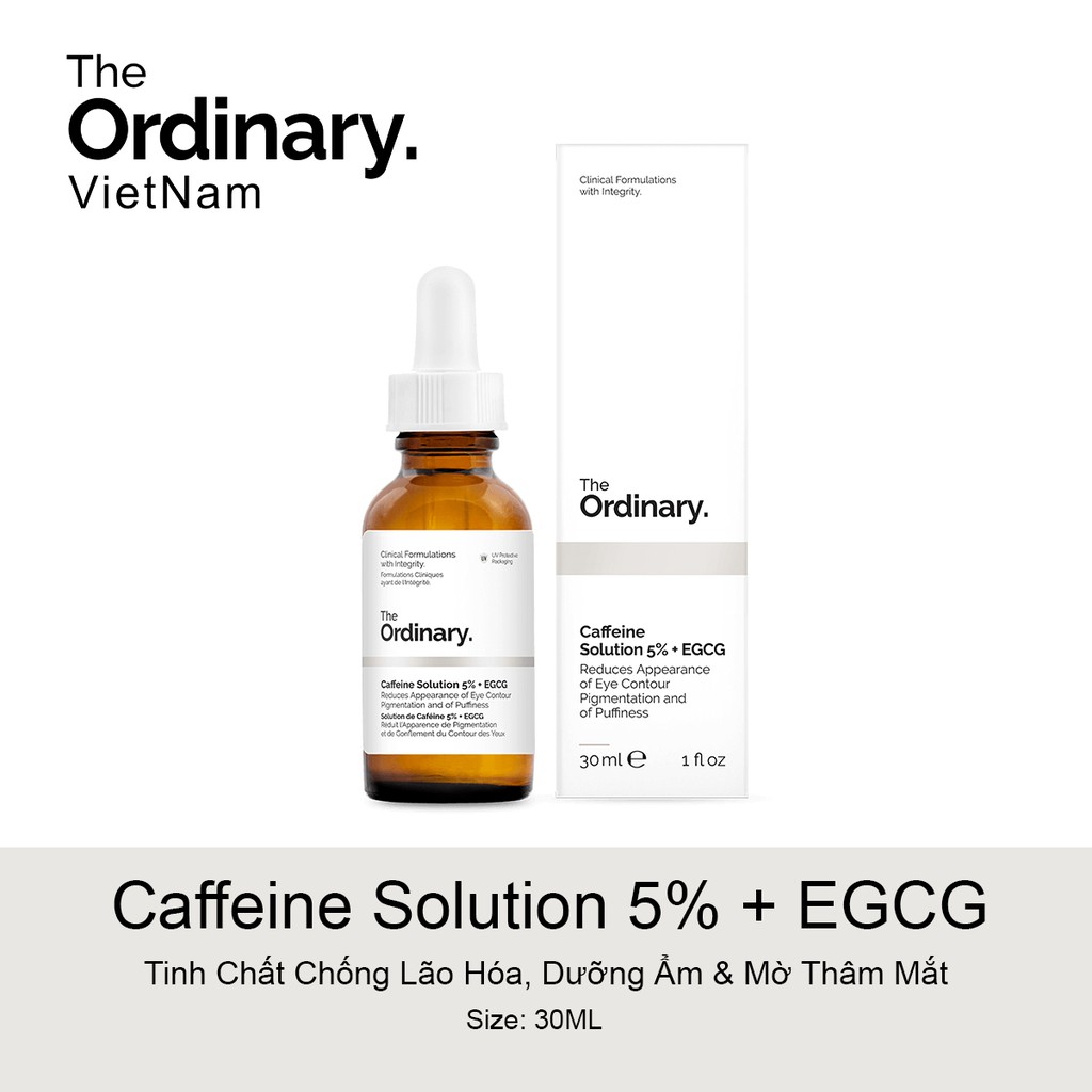 The Ordinary Serum Mắt - Chống Lão Hóa, Dưỡng Ẩm và Mờ Thâm 30ML