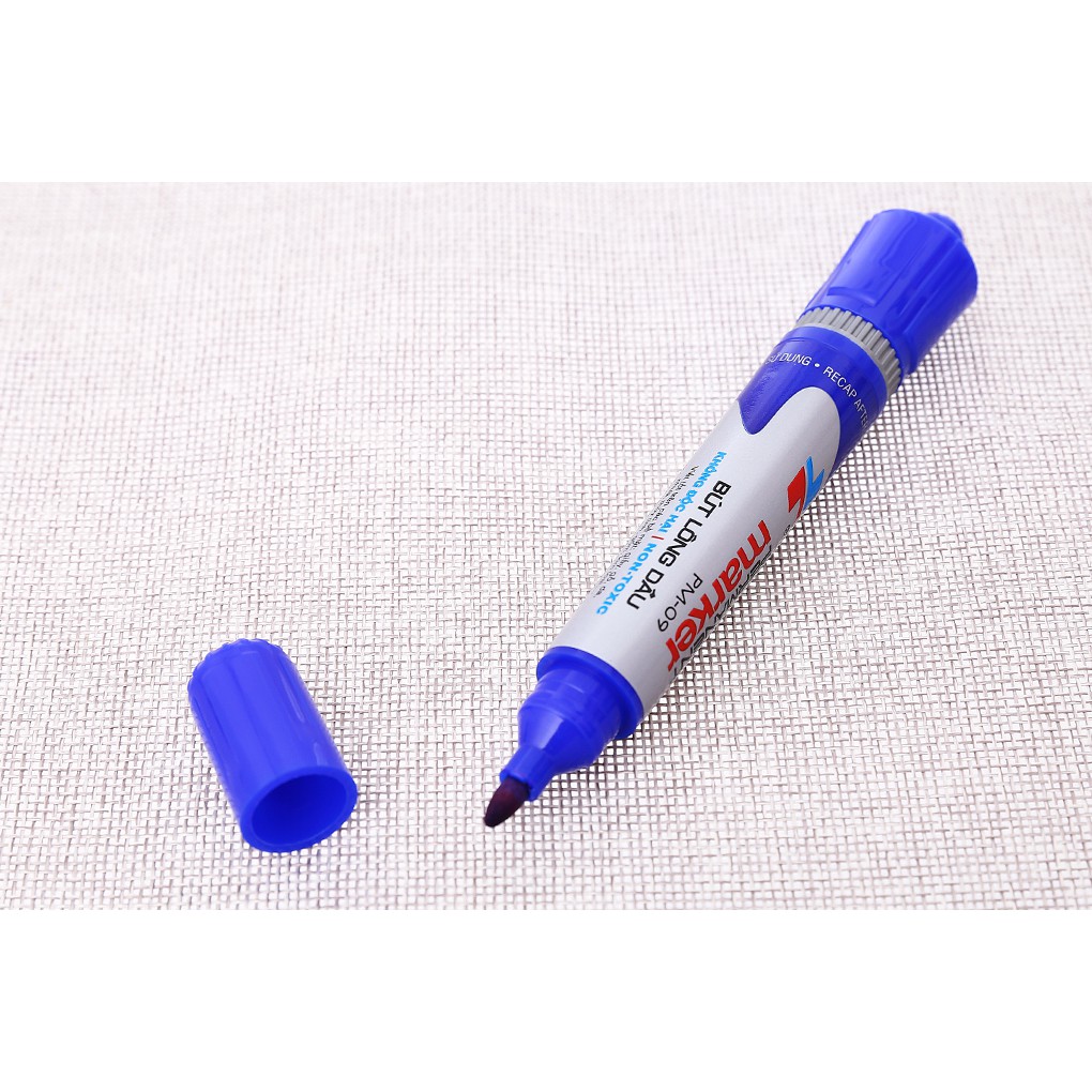 [ HỘP 10 CÂY ] BÚT LÔNG DẦU THIÊN LONG - PM09