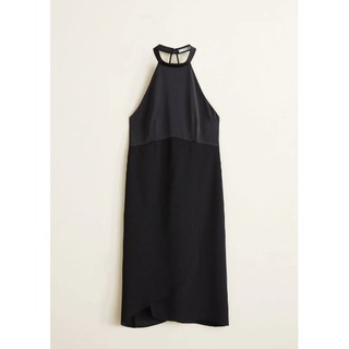 Đầm halter neck cổ yếm Mng auth size XS