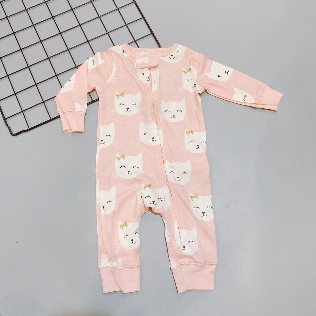 body sleep cotton không vớ carter size 3m-9m
