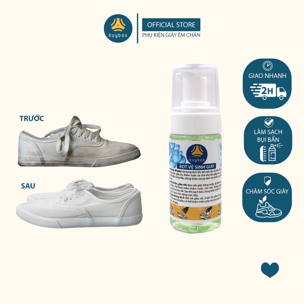 Bọt vệ sinh giày và giặt giày (150ml) - buybox - BBPK60 thumbnail