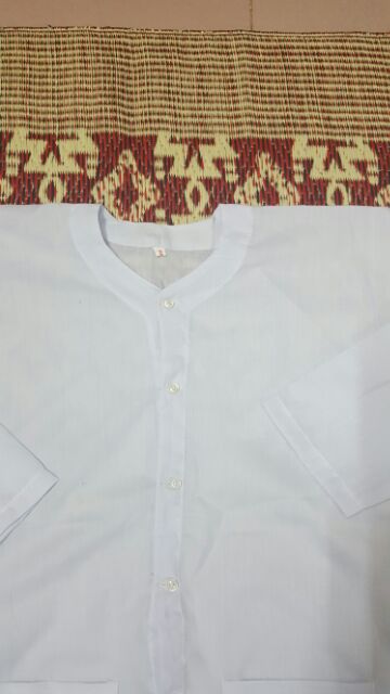 Áo bà ba vải non trắng cho bà cho mẹ