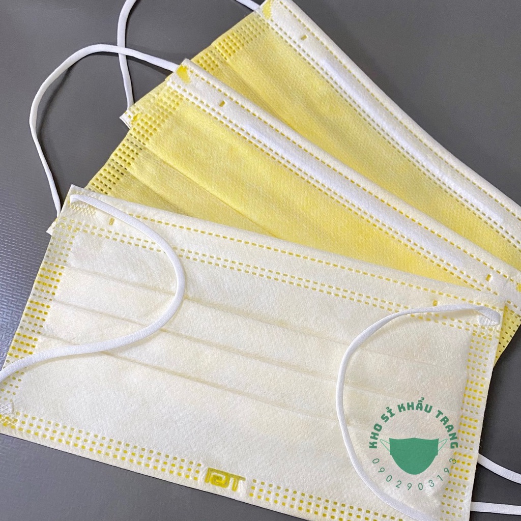 Khẩu trang y tế TGI kháng khuẩn 4 lớp dày hộp 50 cái