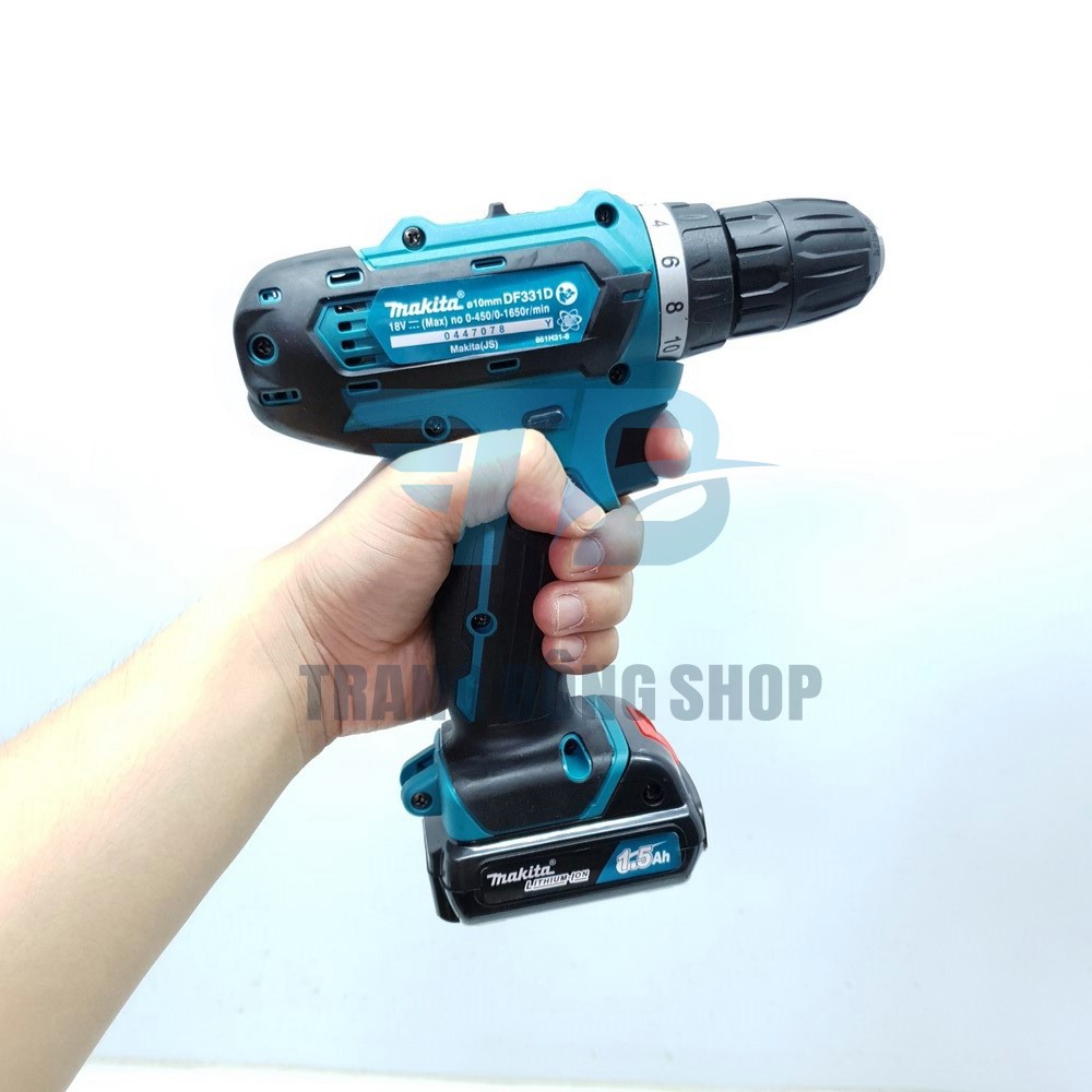 Máy khoan Pin MAKITA 18V + 2 PIN ( XANH )